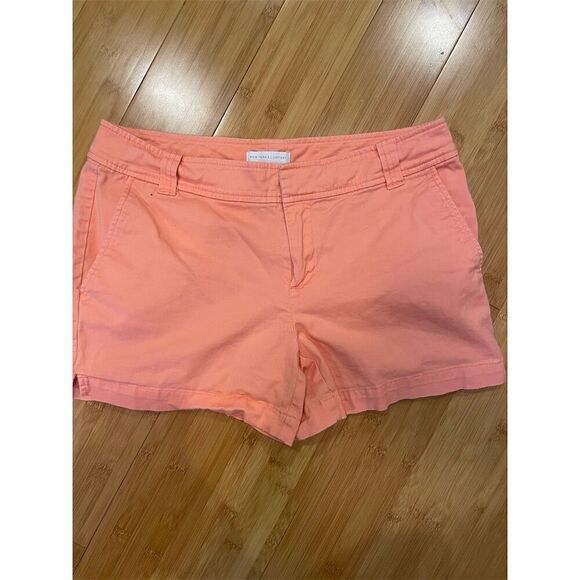 New York & Company Pants - *3/$15 New York & Company Women's Chino Shorts Size 4 Peach Pink Casual Summer